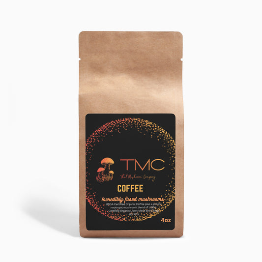 TMC fused mushrooms Coffee  - Lion’s Mane & Chaga 4oz