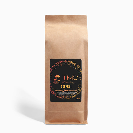 TMC fused mushrooms Coffee - Lion’s Mane & Chaga 16oz